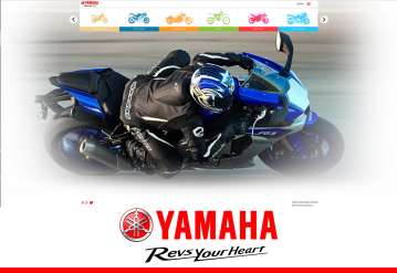 Portofoliu Site Prezentare Motociclete Yamaha