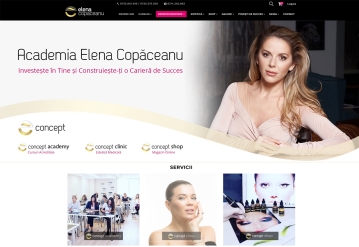Portofoliu E-Concept: Magazin online Beauty sincronizat cu aplicatie mobile Android&iOS
