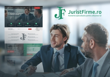 Portofoliu Jurist Firme - Website si platforma web pentru servicii de consultanta