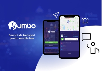 Portofoliu Jumbo Drive - Aplicatie Android si iOS ride sharing