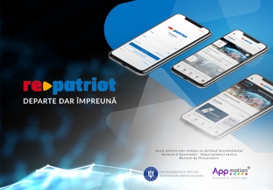AppMotion - Aplicatii WEB&Mobile | Servicii Software | Custom Repatriot - Aplicatie mobile pentru listare oportunitati de business si joburi siaspora