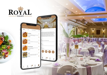 Portofoliu Royal Delivery - Aplicatie mobile pentru restaurant cu livrare mancare la domiciliu