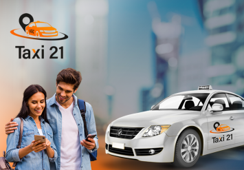 Portofoliu Taxi 21 - Aplicatie mobile Android si iOS pentru comenzi taxi