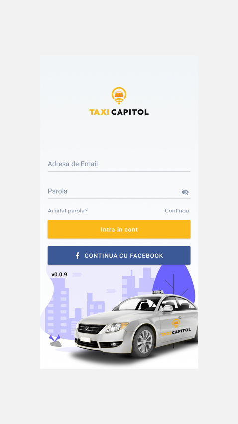 Taxi Capitol - Mobile Application for Taxi Services