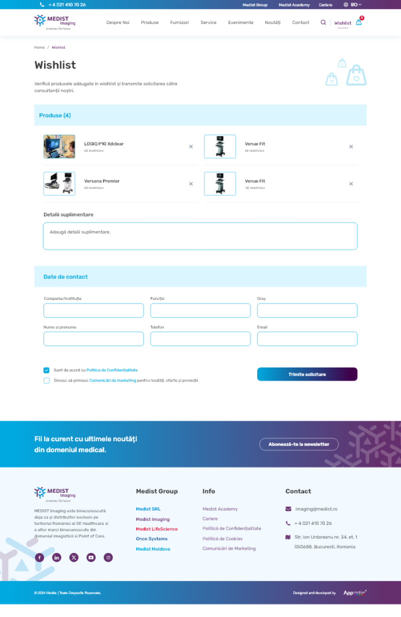 Medist Group - Website