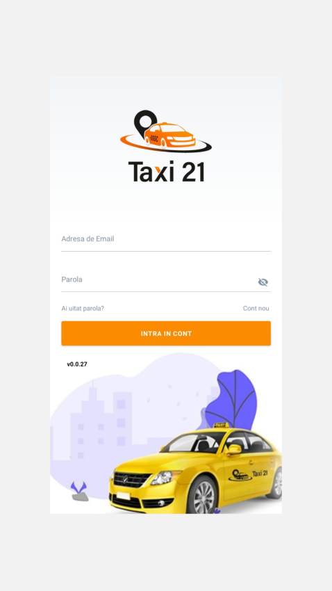 Taxi 21 - Android and iOS mobile application for taxi orders