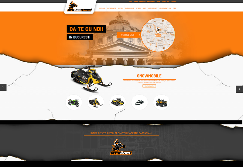 Site Prezentare ATVROM Locale