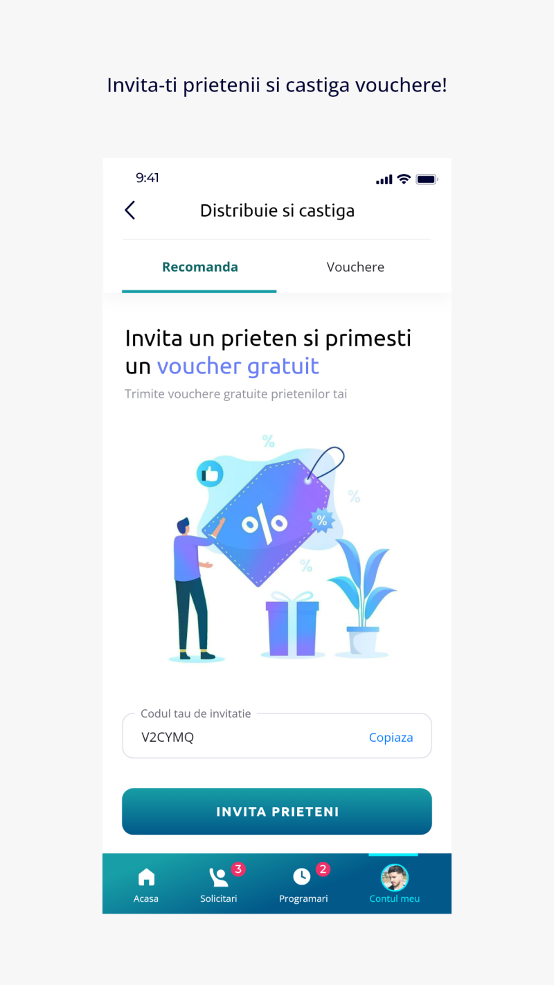 Jarvis: Android and iOS app for home service requests and bookings