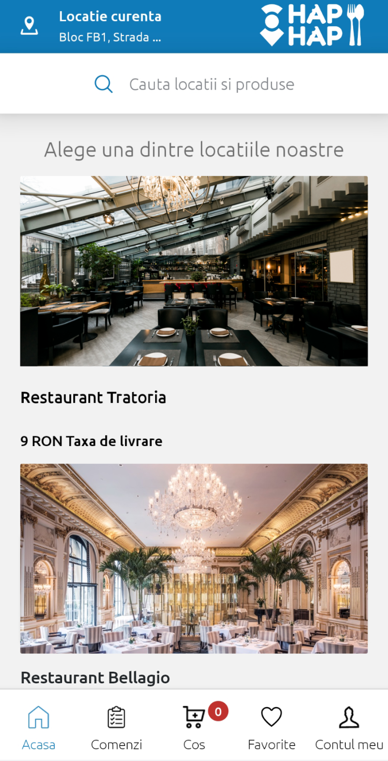 Hap Hap Delivery – Mobile Application Aggregator for Restaurants