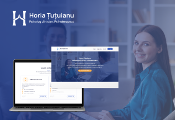 Project portofolio Landing Page pentru servicii de consiliere psihologica si psihoterapie