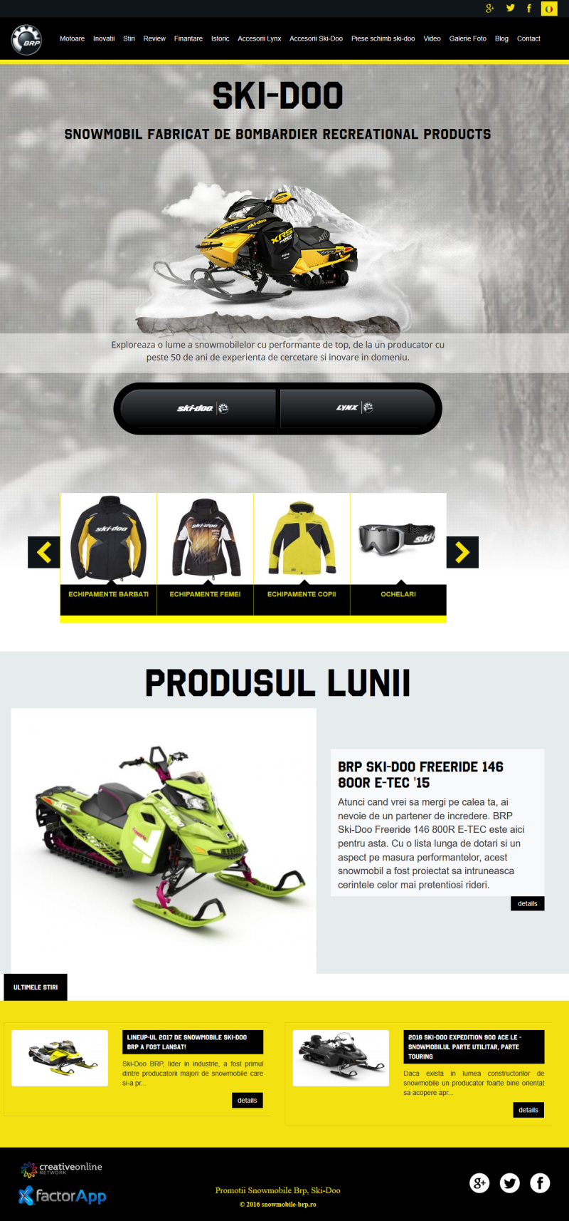 Snowmobiles Trading Platform