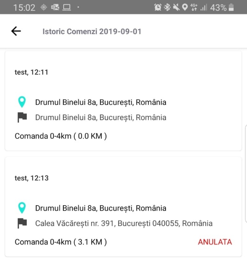 Food delivery app for restaurants – CDA Livrari
